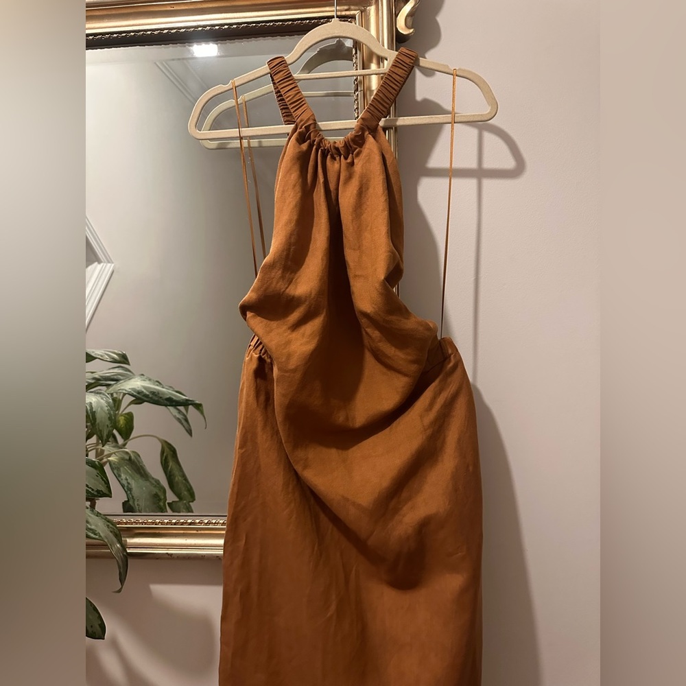 Bardot Grecian Amara Halter Midi Dress (10) - Picture 12 of 14